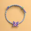Pulseira de Corda Colorida do Festival do Barco Dragão Corda Vermelha Tecida à Mão Infantil Bebê Pequeno Zongzi Corda de Mão Presente de Lote Festival de Maio