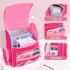 Nueva mochila escolar para estudiante de primaria Unicornio 1-2-6 grado niños y niñas 6-12 años alivio de carga protección de la columna vertebral mochila