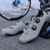 Nuevos Zapatos de Ciclismo para Deportes al Aire Libre Zapatos de Bloqueo de Carretera Zapatos de Ciclismo para Hombre y Mujer Zapatos Deportivos