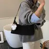 Bolso tipo bandolera popular este año, bolsa tipo dumpling para mujer, nuevo para el invierno 2025, ropa casual versátil para el trabajo, bolso retro de un solo hombro cruzado