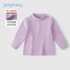 [Veludo Quente] Camiseta de Segunda Pele para Meninas para Outono e Inverno, Camiseta de Manga Longa para Crianças Pequenas, Roupa Íntima para Meninos, Blusa de Gola Alta Curta para Bebê de 3 Anos
