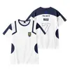 Producto Nuevo Verano 2025 Blue Lock Blue Prison Uniforme de Personaje Blanco Camiseta Deportiva de Manga Corta con Estampado Digital 3D