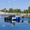Fabricante a Medida de Barco para Cosecha de Cañas Barco Limpiador de Phragmites Equipo Automático de Recuperación de Superficie de Agua