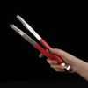 Pinza para barbacoa de acero inoxidable, estilo coreano, gruesa, comercial, multiusos, para comida, buffet, barbacoa, carne