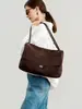 Bolso bandolera de ante para mujer más vendido, bandolera de moda casual de gran capacidad para cruzar la frontera