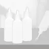 Pegamento Líquido 22ml Botella Plana Oficina Blanco Látex Niños DIY Hecho a Mano Pegamento Estudiante Maquetas Carpintería Pegamento Blanco Lote