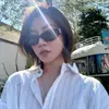 Nuevas Gafas de Sol de Ojo de Gato a la Moda, Gafas de Sol con Patas de Metal Estilo Coreano para Protección Solar, Gafas de Sol de Alta Gama de Moda Imprescindibles para Salir a la Calle