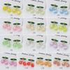 Aretes de Cereza de Nicho Originales Estilo Coreano Cereza Cariño Ganchos para Oreja Artificiales Dopamina Diaria Aretes Versátiles