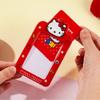 Joytop Yue Mu Auténtico Hello Kitty Portatarjetas Pequeño de Alto Valor Dibujos Animados Portátil para Identificación Insignia de Estudiante Conjunto de Exhibición