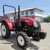Tractor Rojo Oriental Sk504, Tractor Agrícola de Tracción en las Cuatro Ruedas de 50 Caballos de Fuerza para Siembra y Incorporación de Rastrojo a los Campos