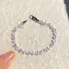 Pulsera Popular de Malla Metálica Transfronteriza, Estilo Minimalista Europeo y Americano, Pulsera Trenzada con Cierre Deslizante, Accesorio de Mano Simple y Versátil