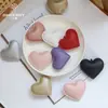 Corazón de Cuero de Pensamiento de Siete Colores Decoración de Empaque Decoración de Regalo Materiales para Decoración de Tienda de Flores Florales Florales Hechos a Mano DIY