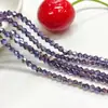 Cuentas puntiagudas de cristal de diamante de 4 mm, cuentas de vidrio de color AB, accesorios de joyería hechos a mano, cuentas sueltas para ropa y bufandas.