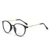 Gafas de Montura Ovalada para Mujer Se Pueden Adaptar con Lentes Graduados para Miopía, Adecuadas para Rostros Cuadrados y Redondos, Aspecto Natural, Montura Grande, Hace que el Rostro Parezca Más Pequeño, Monturas Sin Graduar, Venta al por Mayor por Fabricante