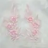 Encaje Tridimensional Floral Colorido Bordado Tridimensional Hecho a Mano Accesorios DIY Accesorios de Ropa de Encaje Parche de Encaje