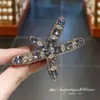 Pinza para el pelo de pedrería dulce y versátil cuidadosamente seleccionada, nueva pinza lateral para flequillo, pinza para el pelo de temperamento de alta gama, colección de accesorios para el pelo
