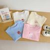 Camiseta de manga corta para bebé, ropa para niño, camiseta holgada de dibujos animados para mujer, novedad de verano 2025, top de algodón estampado a la moda para niño