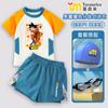 2025 Nuevo Traje de Baño Infantil de Dibujos Animados Dragon Ball con Cuentas, Pantalones Cortos de Natación Divididos para Niños Guapos, Equipo de Natación con Protección Solar, Moderno