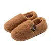 Pantuflas de Invierno 2026 para Mujer, para Casa, de Suela Gruesa, Cálidas, de Felpa Espesa, Acolchadas, con Cubierta para el Talón