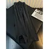 Calça Casual Texturizada Marrom Estilo Retrô Americano para Homens Outono Cleanfit Marca Tendência Calça Faca Curva Perna Reta Levemente Flare Calça Longa
