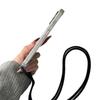 Funda con cordón para iPhone 15, diseño creativo de cocotero, transparente, suave, para Apple 14, Pro Max, 12 y 13