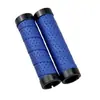 Manoplas de Guidão de Bicicleta Transfronteiriças, Antiderrapantes, para Bicicletas de Marcha Fixa e Mountain Bikes, Padrão Colorido de Carbono, Perfuradas, Respiráveis, Acessórios de Ciclismo Universais