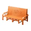 Sofá cama, plegable, de doble propósito, adecuado para apartamentos pequeños, multifuncional, extensible, diseño simple, individual o doble, para siestas, cama plegable de bambú