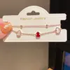 Pulsera de Calabaza Hueca con Circonita Electrochapada en Oro Real de 18K, Lujo Ligero, Gama Alta, Pulsera Exquisita, Nuevo Estilo Chino, Accesorio de Mano Versátil