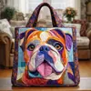 2026 Nueva Serie Transfronteriza de Cachorros Estampado Digital Bolso de Hombro Acolchado de Moda