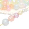Cuentas Acrílicas Estilo Japonés Perlescentes de Sirena con Agujero para Ensartar, Materiales para Pulsera Hecha a Mano DIY