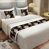 Flores creativas transfronterizas Toalla de cama japonesa Bandera de cama Huésped de hotel En stock Venta directa de fábrica