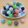 Resina Baya Bolas Cuentas de Diamante Cuentas de Agujero Grande Pulsera DIY Hecha a Mano Usar Bolas para Bolígrafo Colgante Joyería Accesorios para Ropa Accesorios