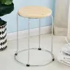 Silla de Parque para el Hogar Taburete Engrosado Taburete de Acero Reforzado Silla de Parque Taburete Económico para Restaurante de Comida Rápida Taburete Redondo de Ampolla