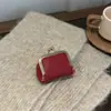 Nueva Mini Bolsa Compacta Otoño 2025 Nuevo Diseño Elegante Bolso de Mano Simple para Llevar Bolsa para Labial