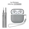Adequado para Capa Protetora AirPods 5ª Geração, Capa de Silicone para Fone de Ouvido Apple 4ª Geração, Capa Protetora Universal para AirPods 4