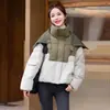 Liquidación Deficitaria Bienestar Estilo Étnico Serie Chaquetas de Plumas Estilo Corto Súper Buena Calidad Impecable Pedir Según la Foto