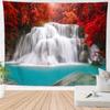 Aliexpress Paisaje Cascada Sala de Estar Dormitorio Tapiz Transfronterizo Mural Manta Tela Colgante Decorativa