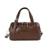 Bolsa Boston estilosa e versátil para mulheres, nova coleção 2026, com um toque de luxo, adequada para o trabalho, para o dia a dia e pode ser carregada como bolsa de mão, bolsa transversal ou bolsa de ombro