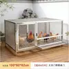 Gallinero para Uso Doméstico, Jaula para Pollos al Aire Libre, Jaula de Cría, Jaula para Conejos, Jaula para Palomas, Jaula Grande Encriptada para Prevenir Comadrejas
