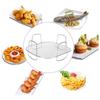 Suporte de batata transfronteiriço rack de resfriamento de aço inoxidável rack de drenagem multifuncional rack de desidratação de frutas acessórios para air fryer