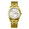 Reloj para Hombre Wolix Resistente al Agua Luminoso de Cuarzo Correa de Acero Temperamento de Negocios Reloj para Hombre Modelo Caliente de Comercio Exterior Transfronterizo