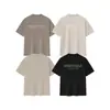 Essentials Nueva Marca de Moda Estadounidense Camiseta Casual Holgada de Manga Corta de Verano Ropa Versátil para Hombre de la Calle
