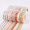 COCO1 Serie de Dulces Dulces Frutales Set de Cinta Washi con Lámina de Oro 10 Rollos Producto Transfronterizo Estilo Juvenil