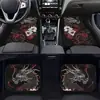 Amazon Temu Tapetes Automotivos Atacado Conjunto de Quatro Peças de Tapetes Resistentes a Manchas Tapetes Universais Dianteiros Tapetes Automotivos de Poliéster