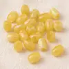 Tinta Acrílica Duas Cores Furo Grande Oval Furo Reto Miçangas para Montagem Jade Sintético Contas Soltas Pulseira DIY Pingente Pequeno Ornamento Acessórios