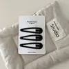 Conjunto de 3 peças~ Presilhas laterais revestidas de borracha na cor creme, presilhas BB, presilhas para franja, presilhas de cabelo para fios soltos, doces acessórios de cabelo