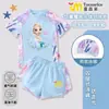 2025 Nuevo Traje de Baño de Verano Princess Sha Ai para Niñas Conjunto de Bañador Infantil para Niñas Protección Solar Secado Rápido Dos Piezas Diseño Hermoso