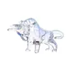 Lujo Ligero Colorido Juego de los Doce Zodíacos Adornos de Animales Sala de Estar Decoración Suave Cristal Mascota de Té Hecho a Mano Suministro Transfronterizo