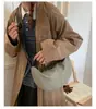 Bolso de Nylon Nuevo, Elegante, Casual y Versátil para Mujer, Bolso de Hombro Tipo Dumpling de Nicho Ins, Bolso de Hombro Cruzado Trendy de Gran Capacidad