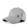Gorra de Béisbol Cortavientos de Invierno para Exteriores para Hombres de Mediana Edad y Personas Mayores, Gorra con Visera Gruesa y Cálida de Doble Propósito con Protección para los Oídos de Lana y Forro Polar para Mujeres